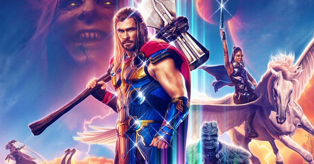 This image has an empty alt attribute; its file name is thor-love-and-thunder-poster-1024x536.jpg